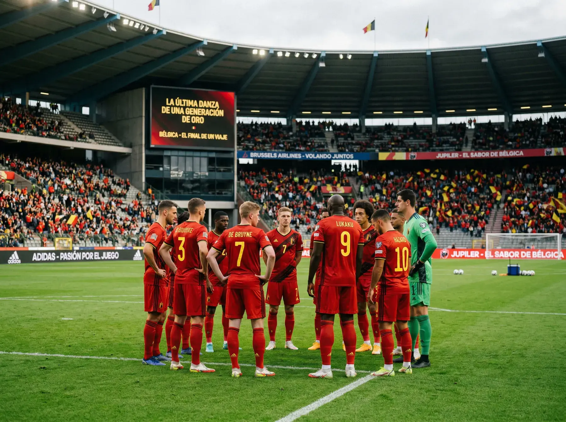 La selección belga afronta el Mundial 2026 con el final de su generación dorada sin títulos importantes