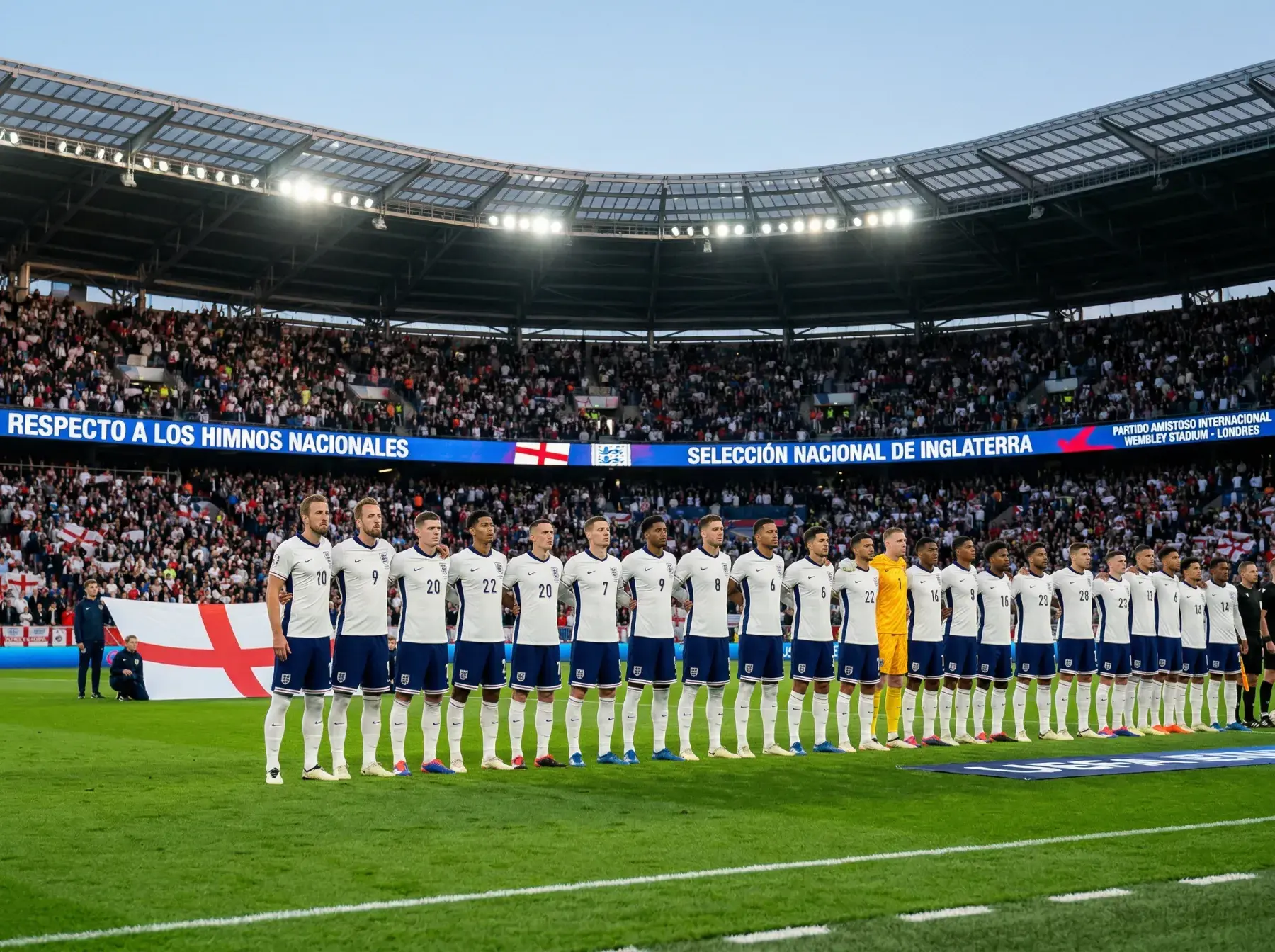 La selección inglesa con Bellingham y Saka se prepara para el Mundial 2026 buscando romper su maldición histórica