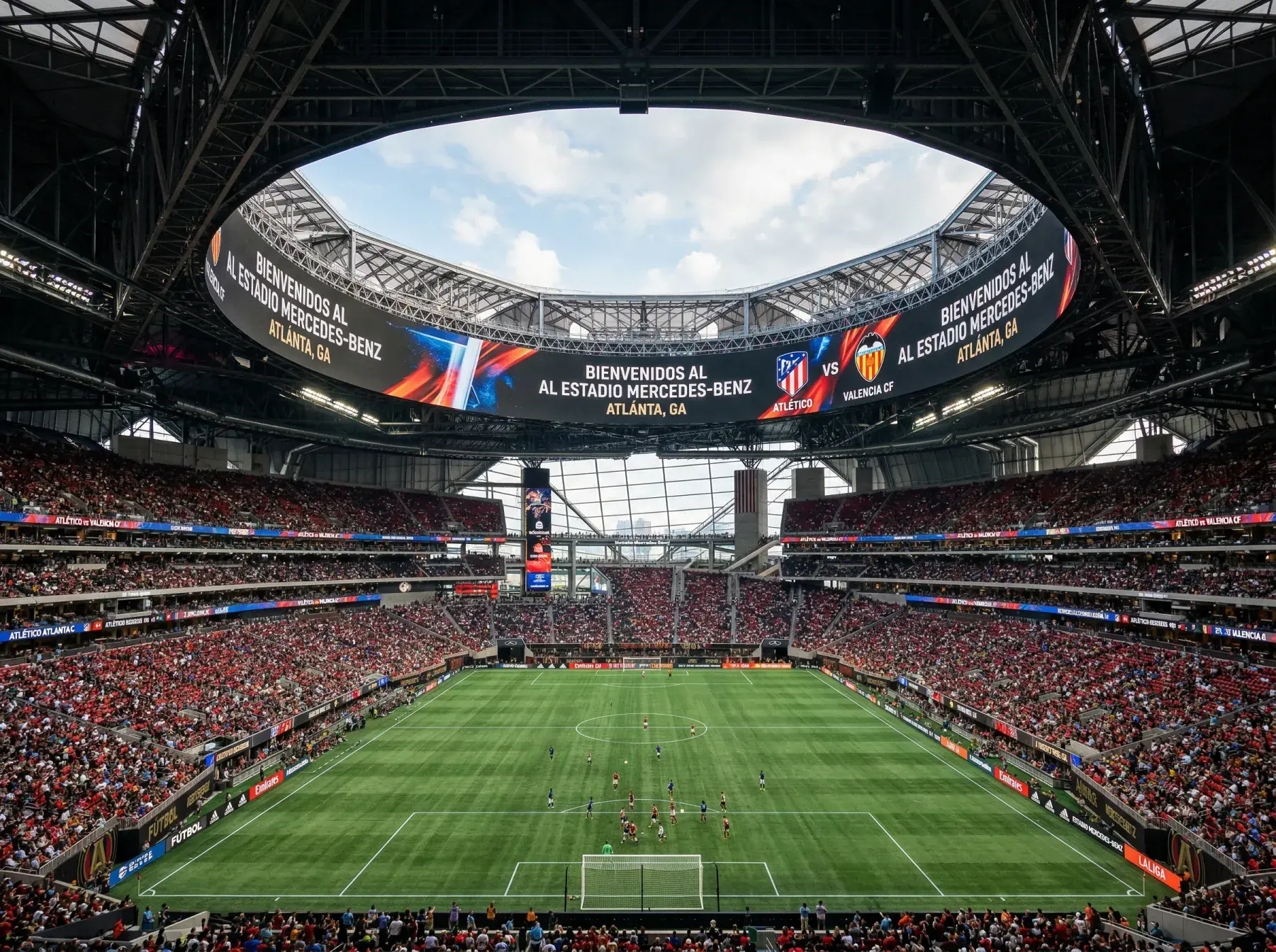 Mercedes-Benz Stadium de Atlanta, donde España jugará en el Mundial 2026